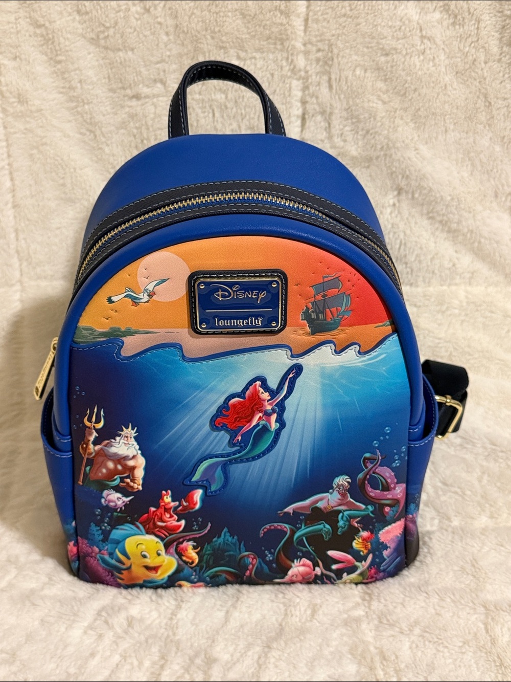 Loungefly Ariel Little Mermaid Mini Backpack